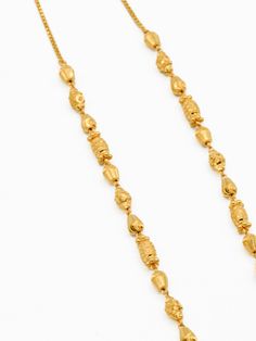 Pamper yourself with our luxurious 22ct Gold Ball Fancy Chain weighing 21.60 grams. The perfect accessory to elevate any outfit and add a touch of elegance. Purity: 22ct gold Length: 50 cm + 4.4 cm (pendant) Pamper Yourself, Chain, Pendant, Gold