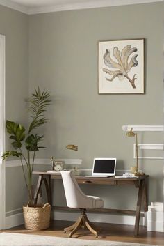 home decor interior design, interior bedroom design, designer wall paint, paint color match Office Wall Colors, Ergonomics Furniture, Creative Storage Solutions, Sleek Furniture, Wall Paint Colors, Home Office Setup, Personalized Decor, Office Walls, Office Interior Design