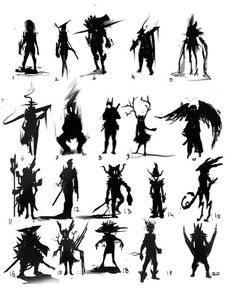 How To Draw A Silhouette, Character Silhouette Design, Silhouette Concept Art, Shadow Concept Art, Shadow Person Art, Character Design Silhouette, Spirit Character Design, Character Design Inspiration Concept Art, Shadow Character Design