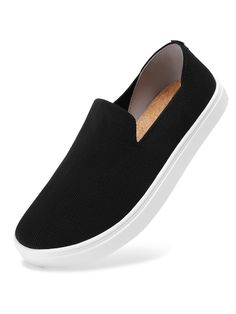 Black Elegant,Funky,Fashionable Collar  Fabric Plain Slip on Embellished   Women Shoes Women Slip On Shoes, Casual Lightweight Slip-on Sneakers With Slip-resistant, Black Textile Slip-ons With Rubber Sole, Casual Lightweight Non-slip Slip-on Sneakers, Lightweight Non-slip Casual Slip-on Sneakers, Black Breathable Synthetic Slip-ons, Lightweight Slip-resistant Casual Slip-on Sneakers, Comfortable Lightweight Non-slip Slip-on Sneakers, Lightweight Non-slip Comfortable Slip-on Sneakers