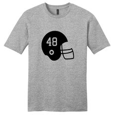 Custom Football Helmet - Personalized Sports Number T-Shirt Sample Image : Light Heathered Gray / Black Print All of our shirts are made to order! We can print in any color of ink on any shirt. So don't hesitate to ask if you want a custom look. INSTRUCTIONS: Our custom items require specific information to process your order. All orders will remain on hold until we receive your information. After receiving your information we will take two business days to process your order. 1. Complete checko Sports Numbers, Peace Sign Hand, Monogram T Shirts, Volleyball Mom, Custom Basketball, Basketball Mom, Custom Football, Football Helmet, Sports Mom