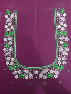 Blouse Works, Bridal Blouses, Cross Stitch Geometric, Crystal Embroidery, Maggam Works, Blouse Design Images