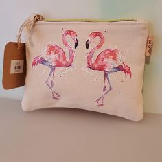 Flamingo Themed Pouch, Perfect To Hold Phone, Keys, Cash Maybe A Lipstick...Canvas Type Material....Zipper Closure.... Be Sure To Look At All The Photos And Ask Any Questions S Before Purchasing..... .Bundle And Save On Shipping....Tu#8 Pink Pouch For Daily Use In Summer, Pink Travel Pouch For Summer, Pink Pouch For Summer Travel, Pink Pouch Cosmetic Bag For Summer, Pink Rectangular Cosmetic Bag For Summer, Pink Summer Travel Pouch, Summer Pink Rectangular Cosmetic Bag, Cheap Pink Cat Print Bag, Flamingo Purses Handbags