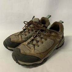 Merrell Pandora Breeze Dark Earth Womens SZ 7 Low Hiking Trail Shoes. Condition is Pre-owned. Shipped with USPS Priority Mail. Great pair of women’s hiking shoes Slightly soiled from normal wear Worn edges on inside edge of tie, see photo Lots of miles left in these shoes Thanks for looking. Check out our other great quality items. Green Slip-on Walking Shoes For Outdoor, Breathable Brown Walking Shoes With Round Toe, Brown Breathable Walking Shoes With Round Toe, Ankle-high Walking Shoes With Rubber Sole For Sports, Breathable Brown Walking Shoes, Slip-on Hiking Sneakers, Casual Durable Walking Shoes In Synthetic Material, Durable Slip-on Hiking Sneakers, Casual Durable Synthetic Walking Shoes