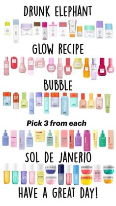 Good Skin Care, Preppy Skincare, Skin Care Routine Order, Sephora Skin Care, Glow Recipe, Basic Skin Care Routine, Perfect Skin Care Routine, Pretty Skin Care, Skin Care Items