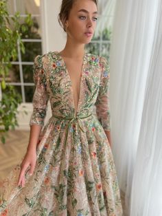 Whispering Forest Gown