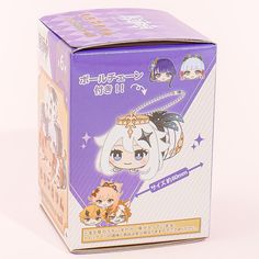 a box with an anime character on it