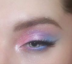 Doll Eye Makeup, Korean Eye Makeup, Make Up Videos, Cool Makeup Looks, Fairy Makeup, Colorful Eye Makeup, Mermaid Makeup