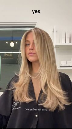 Kaitlynn Bell, Warm Blonde Hair, Blonde Layered Hair, Blonde Hair Transformations, Hair Trim