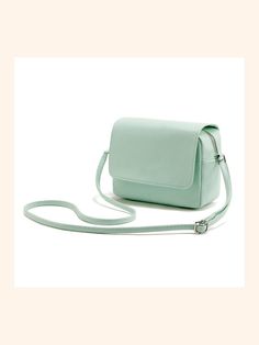 Women's Mint Green Crossbody Bags in Vegan Leather Product Description This mint crossbody bag will definitely remind you of the hot summer with soft wind. Get this bag for your wonderful day now. Featured vegan leather Simple design Mint color Solid adjustable strap High-quality Metals Solid smooth buckle & zipper closure Careful lining Bag measures: L20 * W7 * H14 cm Similar Products h2 { text-align: center; } .red-box { width: 100%; display: flex; flex-direction: row; flex-wrap: wrap; justify Summer Soft Leather Shoulder Bag, Summer Soft Leather Shoulder Bag For Daily Use, Soft Leather Shoulder Bag For Daily Use In Summer, Spring Soft Leather Crossbody Bag, Soft Leather Travel Bags For Spring, Spring Travel Bags In Soft Leather, Spring Travel Bag In Soft Leather, Mint Green Bags, Mint Green Purse