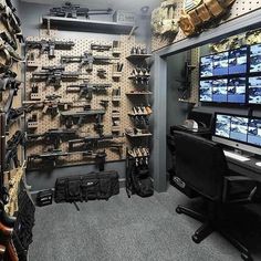 Armory Room, Security Room, Tactical Wall, Gear Room, Panic Rooms, Hunting Room, Secret Room, Hidden Rooms, Safe Room