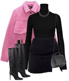 Colourful Winter Outfits, Polyvore Winter Outfits, Winter Outfits Dress, Polyvore Winter, Instagram Ladies, Clueless Outfits, Outfits Dress