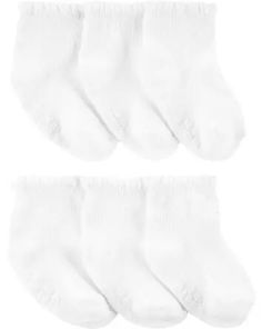 6-Pack Ankle Socks, Girls Ankle Socks, Baby Basics, Carters Baby Boys, Sock Packs, Kids Denim, Carters Baby, Girls Socks, Baby Boy Or Girl