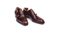 Timeless Italian Monk Strap Shoes For Formal Occasions, Timeless Monk Strap Shoes For Galas, Elegant Monk Strap Shoes In Bridle Leather For Galas, Elegant Monk Strap Shoes For Galas In Bridle Leather, Timeless Goodyear Welted Monk Strap Shoes In Bridle Leather, Shoe Wax, Double Monk Strap Shoes, Saddle Oxfords, Leather Folder