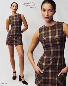 FW ‘24 New Plaid colorway: Tartan wool 🤎 Romantic Study, Garment Inspiration, Study Life, Winter Inspo, Tartan Dress, Jazz Dance, Clothes Patterns, Cozy Christmas, Casual Everyday