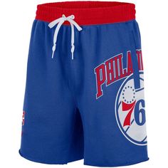 Whether you're watching a Philadelphia 76ers game or shooting hoops yourself, these 75th Anniversary Courtside fleece shorts from Nike are essential. They feature bold, oversized Philadelphia 76ers graphics, NBA and Nike embroidery to show off your team loyalty. The elastic waistband and french terry lining ensure a comfortable fit as you commemorate the NBA legacy. Screen print graphics Unfinished hem Officially licensed Material: 80% Cotton/20% Polyester - Body; 97% Cotton/3% Spandex - Rib Bra Casual Cotton Athletic Shorts For Basketball, Nike Cotton Shorts For Sports Events, Nike Casual Basketball Athletic Shorts, Nike Embroidery, Good Luck Charlie, 75th Anniversary, Philadelphia 76ers, Fleece Shorts, Los Angeles Lakers