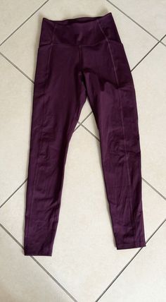 Girlfriend Collective Womens Plum Compressive High-Rise Legging Size Small Girlfriend Collective, Built To Last, Active Wear Pants, High Rise Leggings, Plum, Active Wear, High Rise, Women Accessories, Leggings