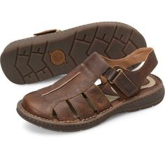 Keep Things Cool And Comfortable During The Summer Months In The Whigham Sandal. The Covered Toe Offers Extra Protection From Dirt And Debris, The Full Grain Leather Upper Makes It Easy To Wear With Anything. Full Grain Leather Upper Hook And Loop Closure At Ankle For An Adjustable Fit Cushioned Insole For All Day Comfort Rubber Outsole Fit And Feel Cushioned Footbed Is Non-Removable And Offers Low Profile Support Flexible Outsole Bends With The Foot As You Step, Making This A Great Walking Shoe Leather Sandals With Flat Heel For Walking, Leather Flat Heel Sandals For Walking, Classic Closed Toe Sandals With Ortholite Insole, Classic Sandals With Ortholite Insole And Round Toe, Leather Round Toe Sandals For Walking, Casual Leather Sole Sandals For Walking, Closed Toe Sandals With Rubber Sole For Walking, Ortholite Insole Sandals With Round Toe For Walking, Leather Sandals With Leather Sole For Walking