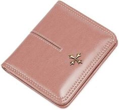 Small Wallet for Women Compact Bifold Pocket Leather Wallet Mini Purse ID Window | eBay Cheap Compact Everyday Wallets, Cute Bifold Wallet For Everyday Use, Cheap Compact Wallets, Compact Coin Purse With Card Slots, Card Holder With Coin Pocket As Gift, Rectangular Trifold Wallet With Coin Pocket, Cheap Compact Women's Wallets, Chic Pink Bifold Wallet, Minimalist Women