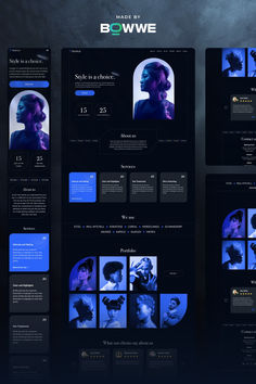 Website Templates Unique Web Design, Creative Web Design, Portfolio Web Design, Web Graphic Design