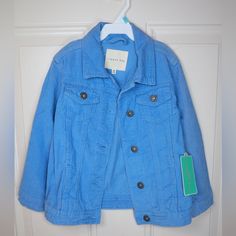 Nwt: Copper Key Corduroy Jacket Kids Size 6 Blue Cotton Outerwear For School, Trendy Cotton Outerwear For School, Blue Spring Outerwear For School, Spring Blue Outerwear For School, Spring Cotton Outerwear For School, Black Cotton Jacket, Distressed Leather Jacket, Jean Jacket For Girls, Girls Denim Jacket