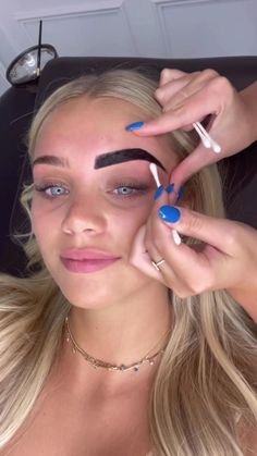 Professional Brow Artist browfoxx (IG) showcasing the transformative power of our Stain Hybrid Brow Dye! 🤩 Our globally-loved dye was formulated to create rich, defined, and long-lasting brows for your client. In fact, our dye was designed to tint both the hair and the skin, giving your clients their dream brows that last for up to six weeks. Head to browcode.com and experience the Brow Code difference. 💫 Tint And Laminate Brows, Brow Code Stain, Hybrid Tint Brows, Brow Tint Tutorial, Brow Dye Before And After, Brow Lamination And Tint, Hybrid Brows, Tinted Brows, Power Brows