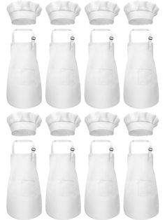 PRICES MAY VARY. Polyester / 8 Sets kid's apron and hats: package comes with 8 sets aprons and chef hats for kids, each set includes 1 piece apron, 1 piece chef hat, 16 pieces in total, which can satisfy your kids quantity needs, suits for your kids who want to help you cook or DIY in the kitchen or painting Safe material and easy to clean: the kids chef apron and hats are made of polyester, stain-resistant, non-shrinking, durable and safe for kids to wear, and the color is not easy to fade, can Baking Painting, Hats For Boys, Chef Hat, Chef Apron, Kids Apron, Hat Set, Apron, 1 Piece, Chef