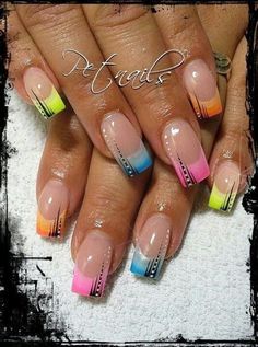 Nailart French, French Pedicure, Fingernail Designs, French Tip Nail Designs, French Nail Art, Beautiful Nail Art, Fancy Nails, French Tip Nails