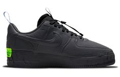 Nike Air Force 1 Low Experimental ‘Black’ is fully covered with a putty-like, rubbery texture in black. The N. 354 label is looking shape on the back of the heels. SKU: CV1754-001 Release Date: Feb 25, 2021 Color: Black/Anthracite-Chile Red-Hyper Royal New Air Force 1, Vapour Max Nike, Nike Kicks, Nike Sacai, Womens Air Jordans, Black Tape, Nike Air Force 1 Low, Jordan 1 High, Air Force 1 Low