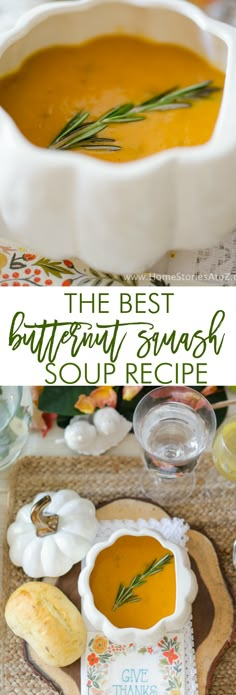 the best butternut squash soup recipe