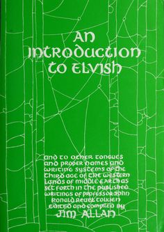 an instruction to elysh written in green with white writing on the front cover