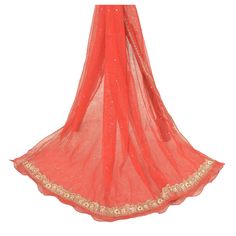 Red Embellished Dupatta, Red Embellished Fitted Dupatta, Fitted Red Embellished Dupatta, Red Embellished Dupatta For Party, Red Dupatta For Summer Parties, Traditional Red Dupatta For Summer, Embellished Red Dupatta For Celebration, Traditional Red Summer Dupatta, Fitted Red Dupatta For Summer