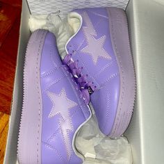 Size 5 Purple Bape Sneakers Bape Purple, Bape Shoes, Bape Sneakers, Shoes Purple, Color Purple, Womens Shoes Sneakers, Shoes Sneakers, Women Shoes, Sneakers