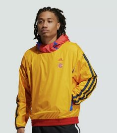 Adidas Eric Emanuel McDonald’s Hoodie Jacket Men “H16555” NWT Size Large. [S153] Adidas Originals Ozweego, Eric Emanuel, Hoodie Jacket Men, Short Sleeve Hoodie, Adidas Hoodie, All American, Winter Coats Jackets, Windbreaker Jacket, Hoodie Jacket