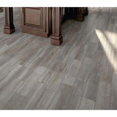 an image of a kitchen floor that looks like it has been installed in the house