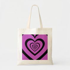 Black Purple Hypnotic Heart Love Pattern Heart Aesthetic, Love Pattern, Bag Aesthetic, Bags Aesthetic, Tote Pattern, Kids Stationery, Perfect Tote Bag, Free Birthday Invitation Templates, Hair Accessories Jewelry