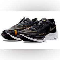 Nike Zoomx Vaporfly Next% 2 Women's Road Racing Shoes Style: Cu4123-001 Size: 9.5w / 8m Brand New - No Box $220.00 Black Lace-up Running Shoes For Marathon, Black Lace-up Marathon Sneakers, Carbon Running Shoes With Abzorb Midsole, Black Low-top Running Shoes For Marathon, Racing Shoes, Road Racing, Black Nikes, Nike Women, Athletic Shoes