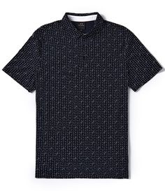 From Armani Exchange&#x2C; this polo shirt features:Allover printed logoRegular fitPolo collarShort sleeves3-button placketCottonMachine wash/hang to dryImported. Short Sleeve Polo Shirt For Summer Golf, Summer Short Sleeve Polo Shirt For Golf, Cotton Polo Shirt With Graphic Print, Fitted Polo Shirt With Spread Collar For Summer, Summer Golf Shirt With Polo Collar, Summer Cotton Polo Shirt With Graphic Print, Black Summer Polo Shirt With Collared Neckline, Summer Graphic Print Cotton Polo Shirt, Summer Golf Polo Collar Top