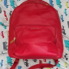 Red Michael Kors Backpack Purse, In Excellent Condition, It Clean No Stains Or Rips Or Tear, See All Pictures For More Details Michael Kors Backpack, Backpack Purse, All Pictures, Michael Kors, Bag Lady, Purse, Womens Sizes, Backpacks, Red