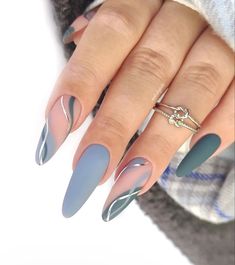 Carcase Iphone, Grey Nail, Grey Nail Designs, Thanksgiving Nails, Fancy Nails, Chic Nails, Nude Nails