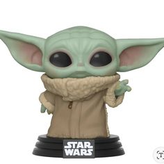 the child yoda is shown in this pop vinyl figure