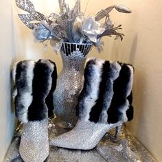 These Beautiful Boots Are Available By Custom Order In Your Choice Of Size, Available Color, Fur Type, Heel Style And Heel Height. This Item Is A Final Sale. No Returns, Refunds Or Exchanges Allowed. Absolutely No Exceptions Will Be Made. Please Ask All Questions Prior To Ordering. Womens Leather Booties, Dolce Vita Booties, Joan Of Arctic Wedge, Chinchilla Fur, Red Booties, Furano, Fabric Boots, Tan Booties, Leather Heeled Boots