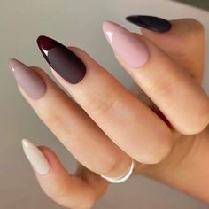 Wow Nails, Casual Nails, Almond Acrylic Nails, Minimalist Nails, Short Acrylic Nails, Nail Arts, Best Acrylic Nails