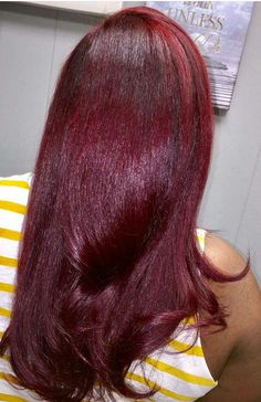 Kianna Naomi, Dye Hairstyles, Hairstyle Change, Best Hair Color Ideas, Color Ideas For Black Women, The Best Hair Color, Red Dye