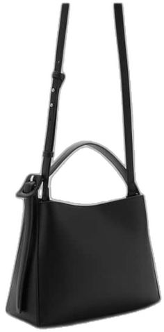 Modern Black Shoulder Bag With Adjustable Handle, Versatile Black Hobo Bag With Adjustable Handle, Buckle Bag, Buckle Bags, Shopper Bag, Bags Women, Mango, Buckle, Black