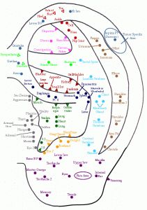 Acupuncture Points Chart, Acupuncture Benefits, Acupressure Therapy, Point Acupuncture, Shiatsu Massage