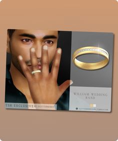 Sims 4 Jewelry CC: Elegant William Wedding Band Sims 4 Wedding Male, Sims 4 Wedding Band, Band Sims 4 Cc, Sims 4 Wedding Cc Male, Sims 4 Male Jewelry Cc, Sims 4 Cc Male Accessories, Sims 4 Jewelry Cc, Male Rings