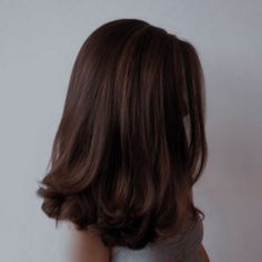 Medium Fluffy Hair, Aesthetic Haircuts Medium, Charlotte York Hair, Aesthetic Haircuts, Haircuts Medium Length, Haircuts Medium, Brown Hair Inspo, Brunette Balayage, Haircuts For Medium Hair