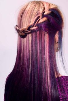 Trendy Hair Color, Penteado Cabelo Curto, Hair Painting, Mermaid Hair, Blonde Ombre, Makati, Cool Hair Color