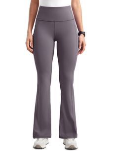 PRICES MAY VARY. Extremely soft and four-way ultra stretchy fabric for a comfortable and smooth feel Scrub leggings, high rise, 31" inseam, slim fit 4 side drop-in pockets, 3 drop-in pockets on the waistband Tighter yoga waistband with continuous drawcord, wide legs offers a slim legform Ideal for medical wear, lounge, daily wear, and low impact sports POPVIOLET high waisted flare scrub pants for women combine the comfort of fabric, medical applicability and fashion, keeping a professional and f Women's Uniforms, Safety Clothing, High Waisted Flares, Medical Scrubs, Yoga Fashion, Scrub Pants, Wide Legs, Work Pants, Stretchy Fabric